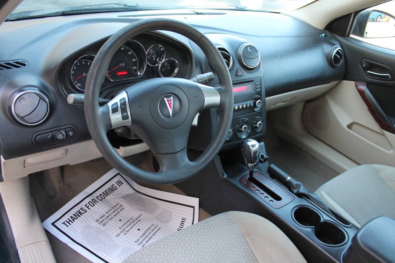 Used 2007 Pontiac G6 Sedan w/ Sport Package FWD image 23
