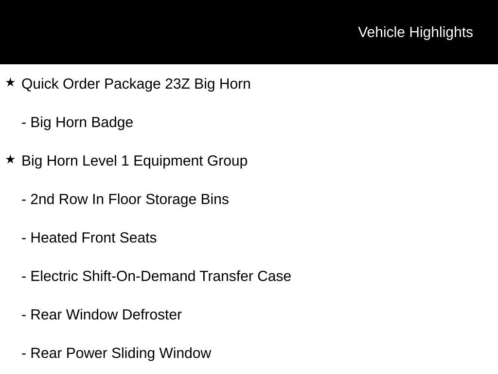 Used 2023 RAM 1500 Big Horn image 8