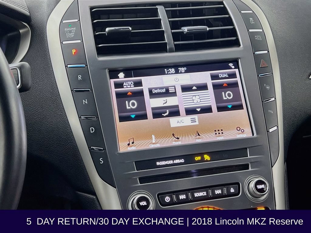 Used 2018 Lincoln MKZ Reserve w/ Technology Package AWD/4WD image 22