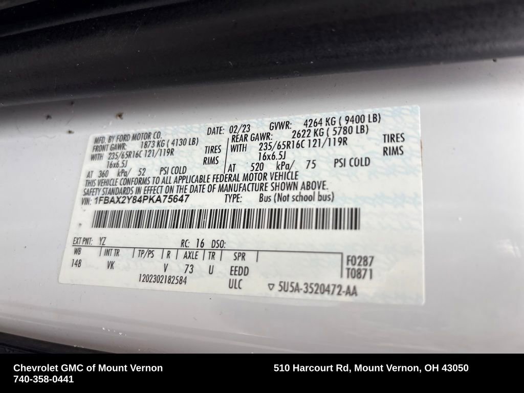 Used 2023 Ford Transit 350 XL image 30