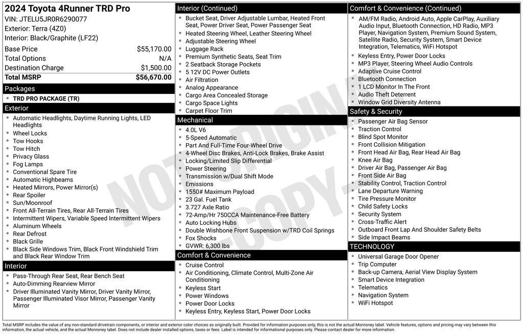 Used 2024 Toyota 4Runner TRD Pro image 5