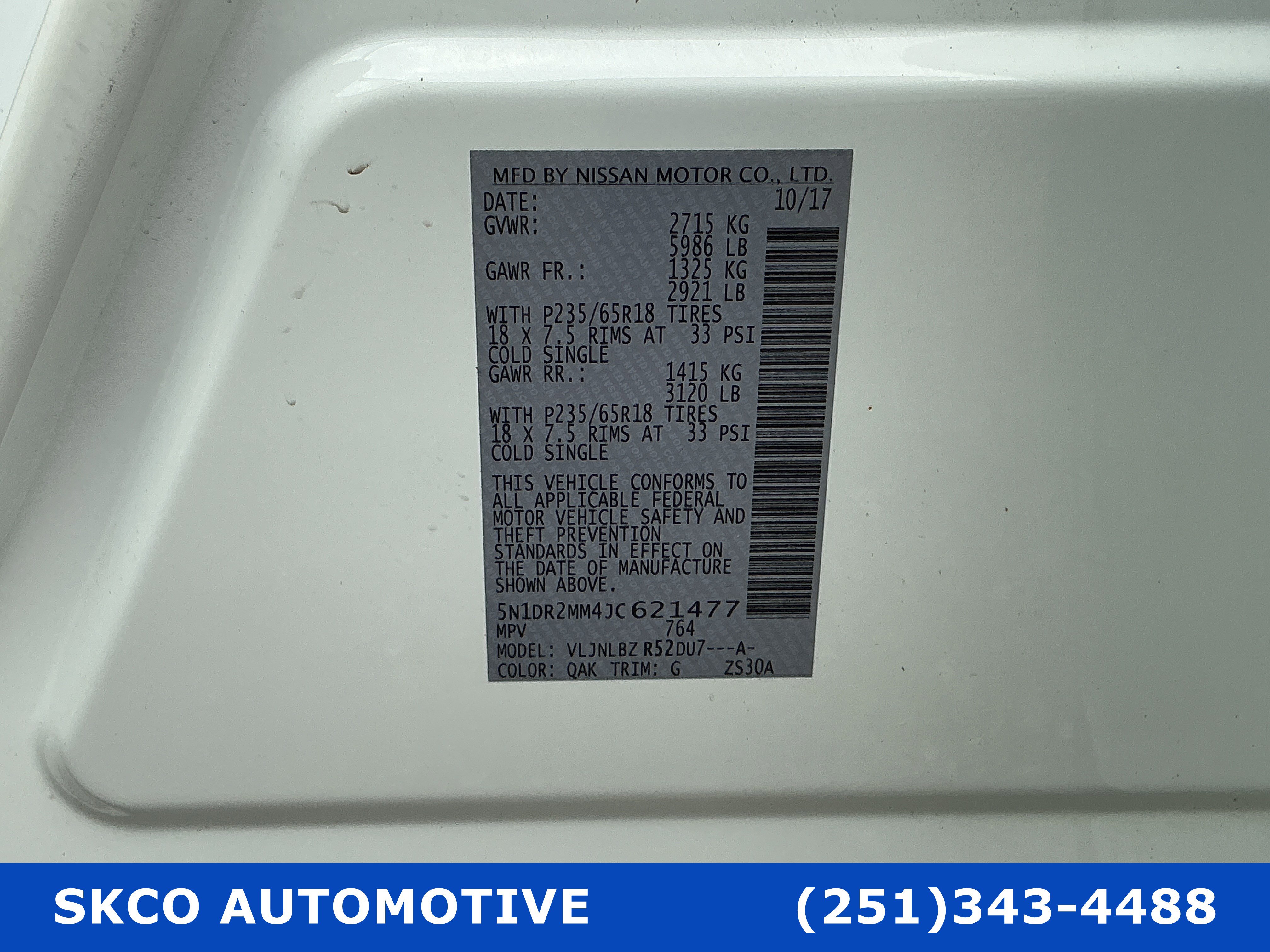 Used 2018 Nissan Pathfinder S image 28