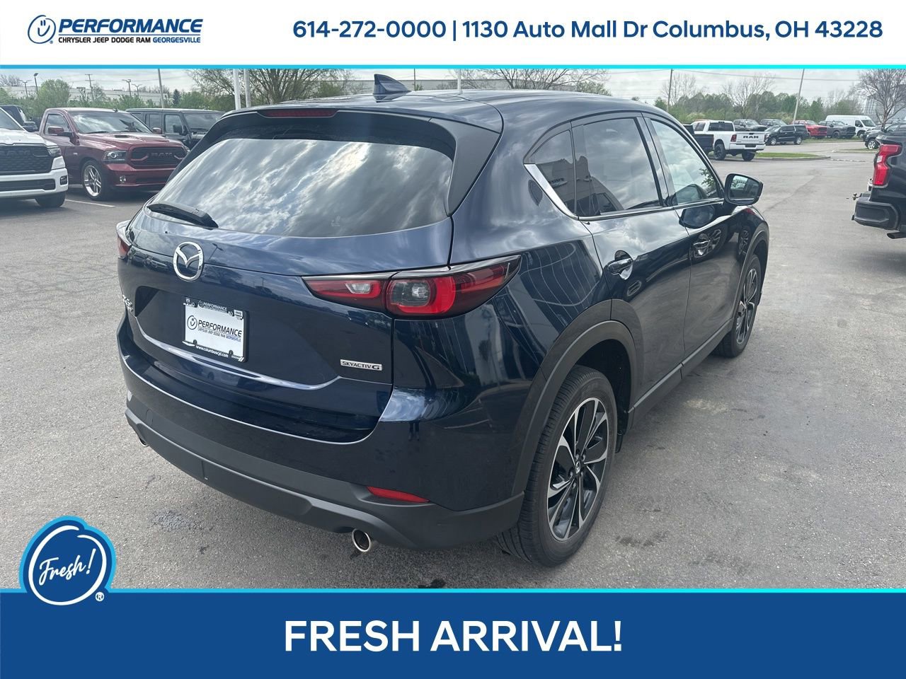 Used 2023 MAZDA CX-5 AWD 2.5 S w/ Premium Package image 4