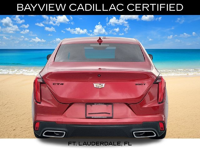 Certified 2023 Cadillac CT4 Premium Luxury w/ Climate Package RWD image 5