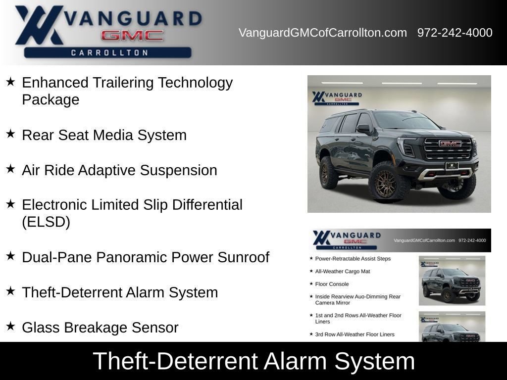 New 2026 GMC Yukon XL AT4 w/ AT4 Premium Plus Package AWD/4WD image 16
