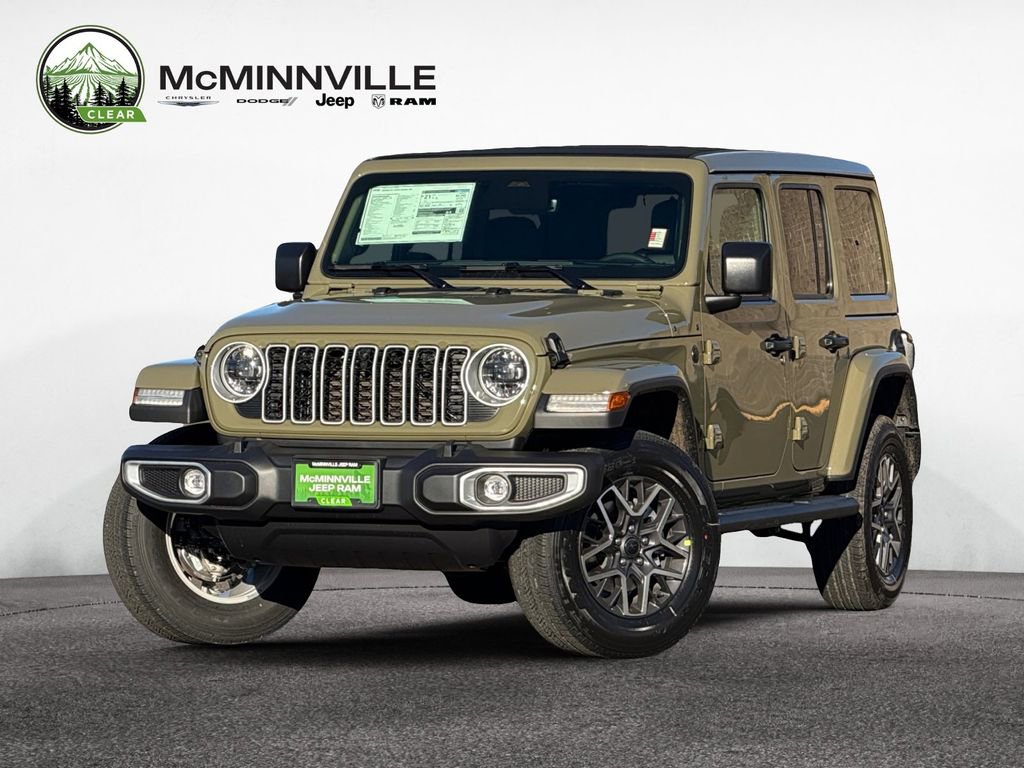 New 2026 Jeep Wrangler Unlimited Sahara w/ Safety Group AWD/4WD image 1