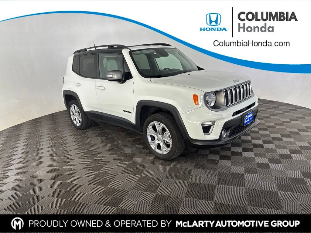 Used 2020 Jeep Renegade Limited w/ UConnect 8.4 Nav Group