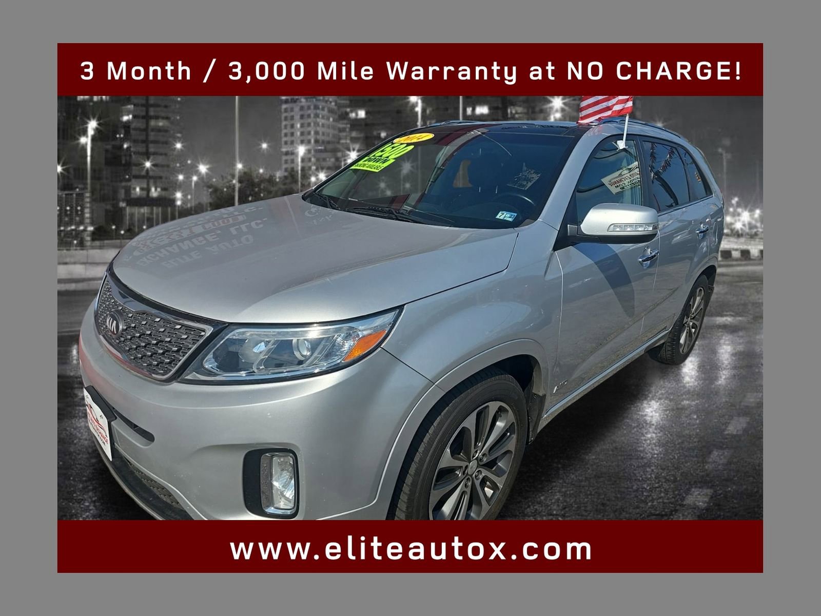 Used 2014 Kia Sorento SX w/ 3rd Row Package image 1