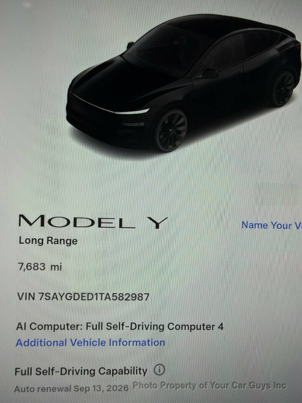 Used 2026 Tesla Model Y Long Range RWD image 38