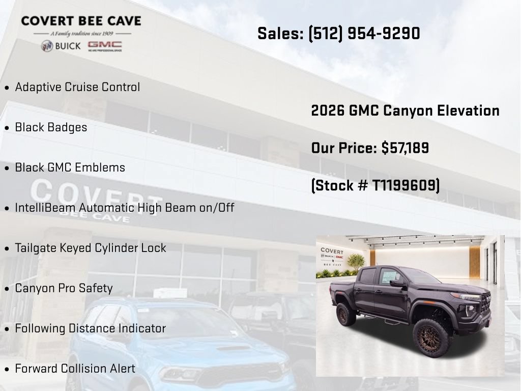 New 2026 GMC Canyon Elevation w/ Convenience Package AWD/4WD image 25