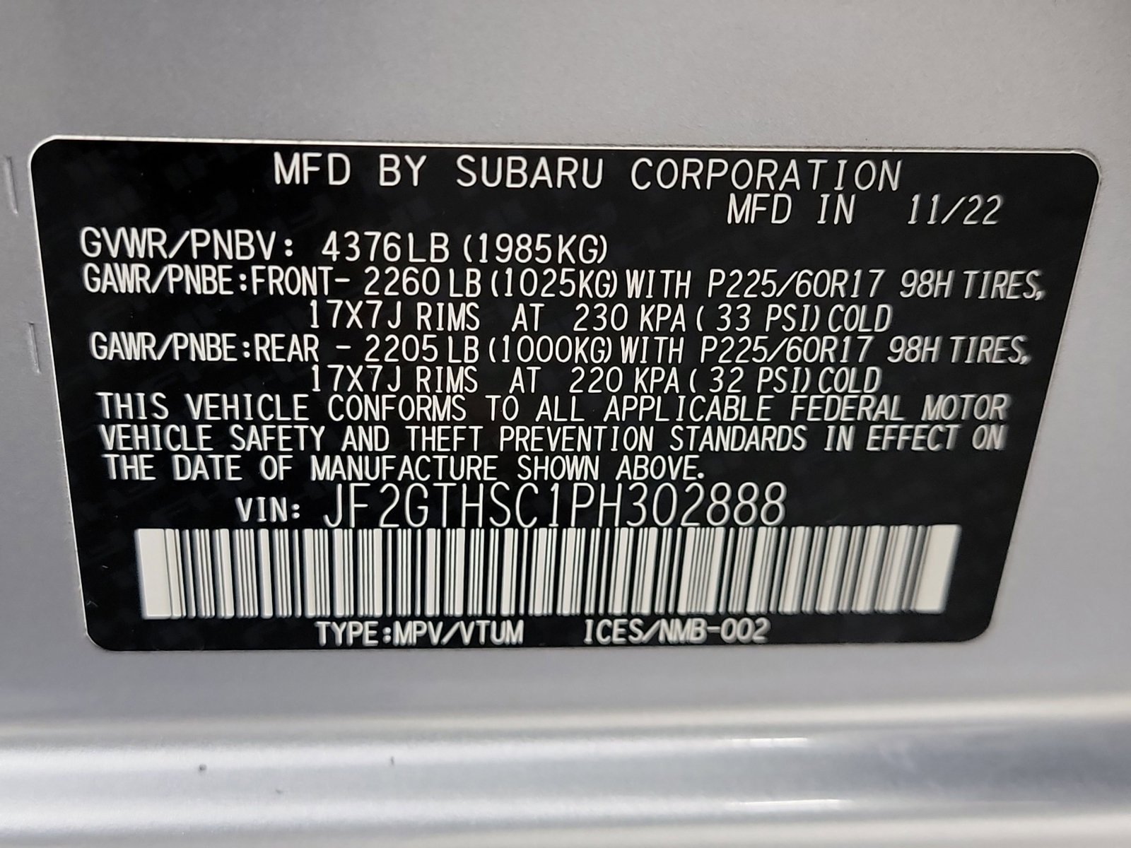 Used 2023 Subaru Crosstrek 2.5i Sport AWD/4WD image 33