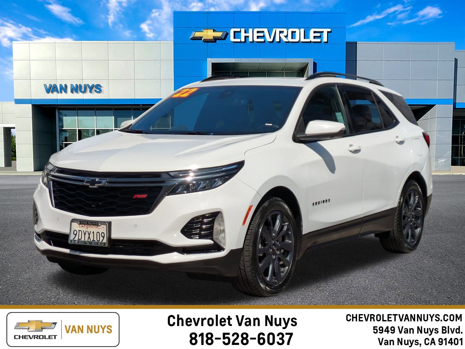Used 2022 Chevrolet Equinox RS w/ RS Leather Package