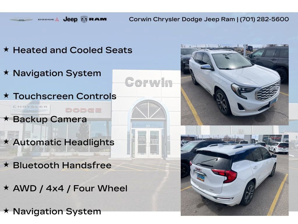Used 2018 GMC Terrain Denali w/ Advanced Safety Package AWD/4WD image 8