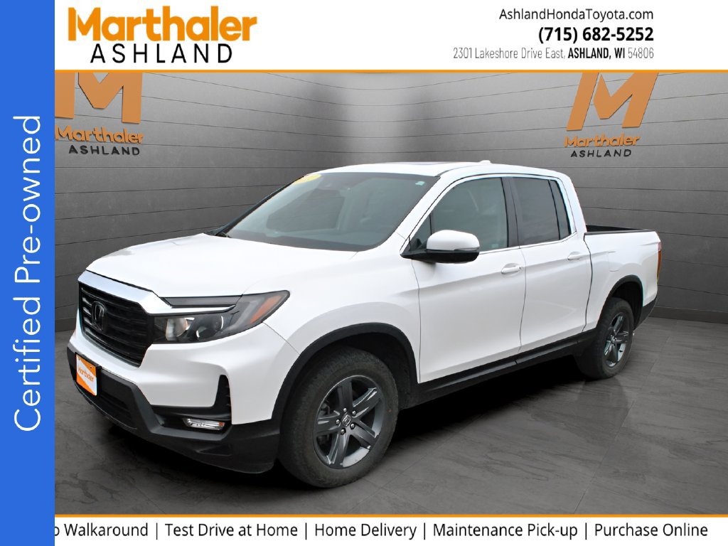 Certified 2022 Honda Ridgeline RTL