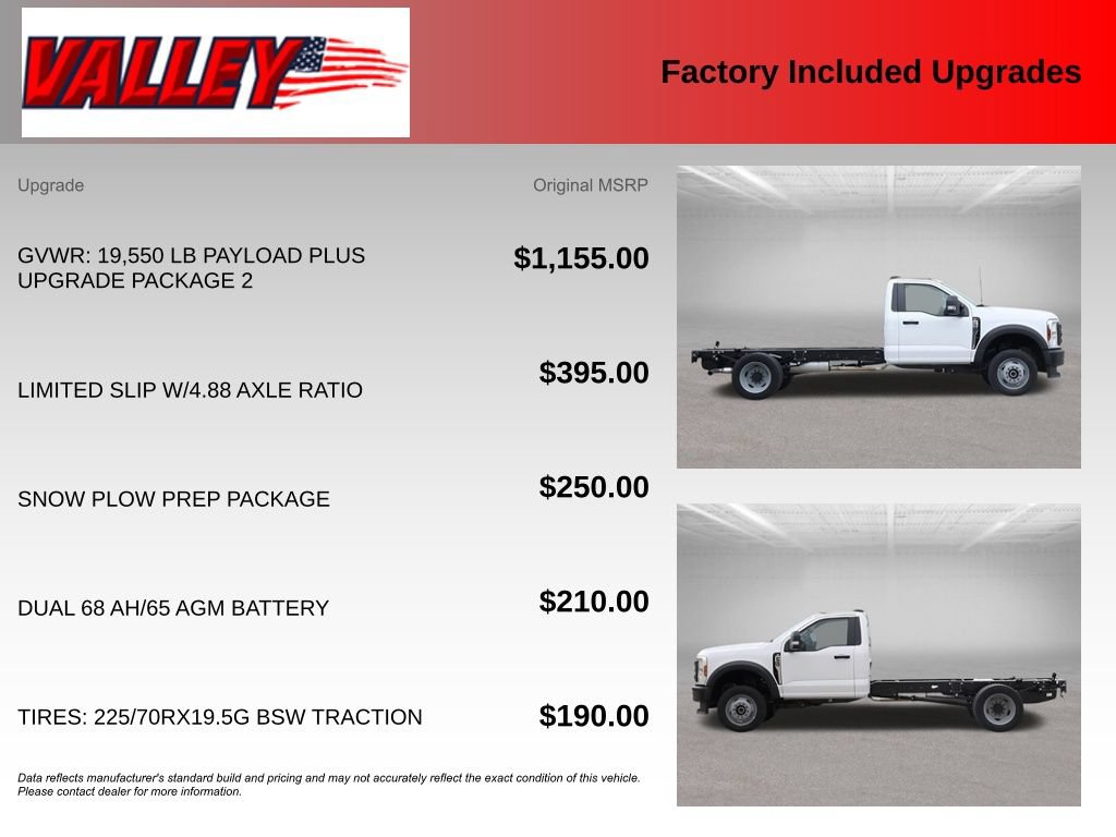 New 2025 Ford F550 4x4 Regular Cab Super Duty image 5