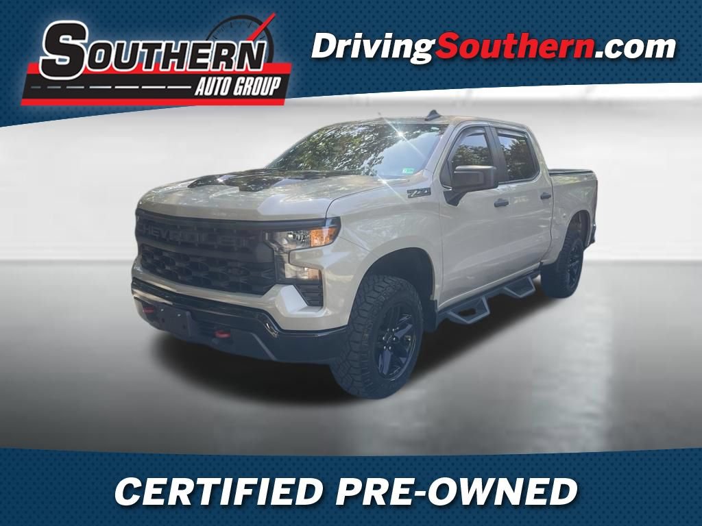 Used 2023 Chevrolet Silverado 1500 Custom Trail Boss AWD/4WD image 1