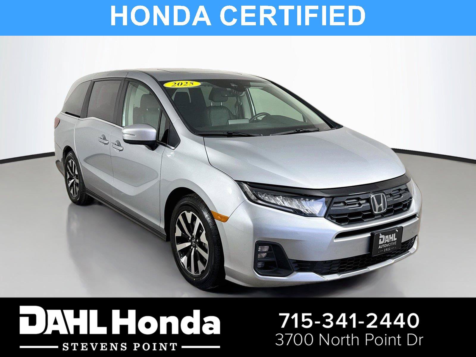 Certified 2025 Honda Odyssey EX-L