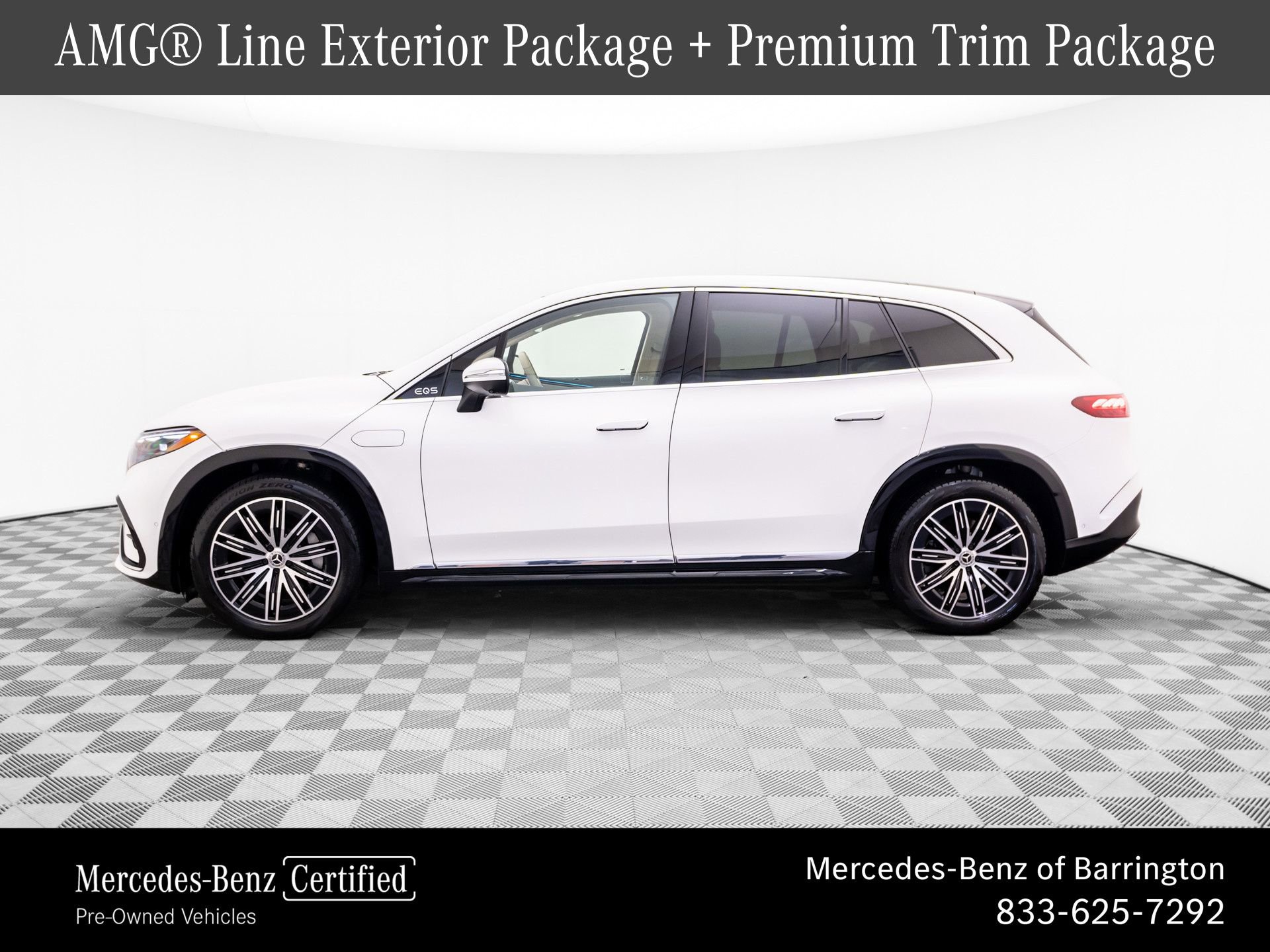 Used 2023 Mercedes-Benz EQS 450+ 4MATIC SUV image 2