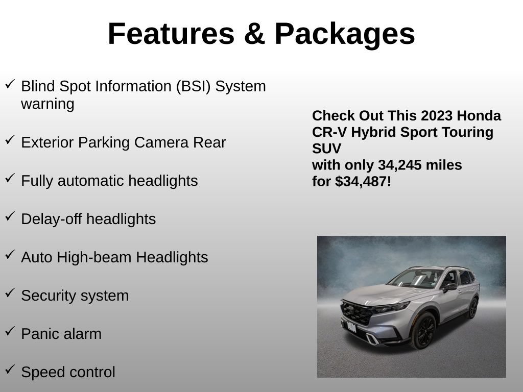 Certified 2023 Honda CR-V Sport Touring image 20