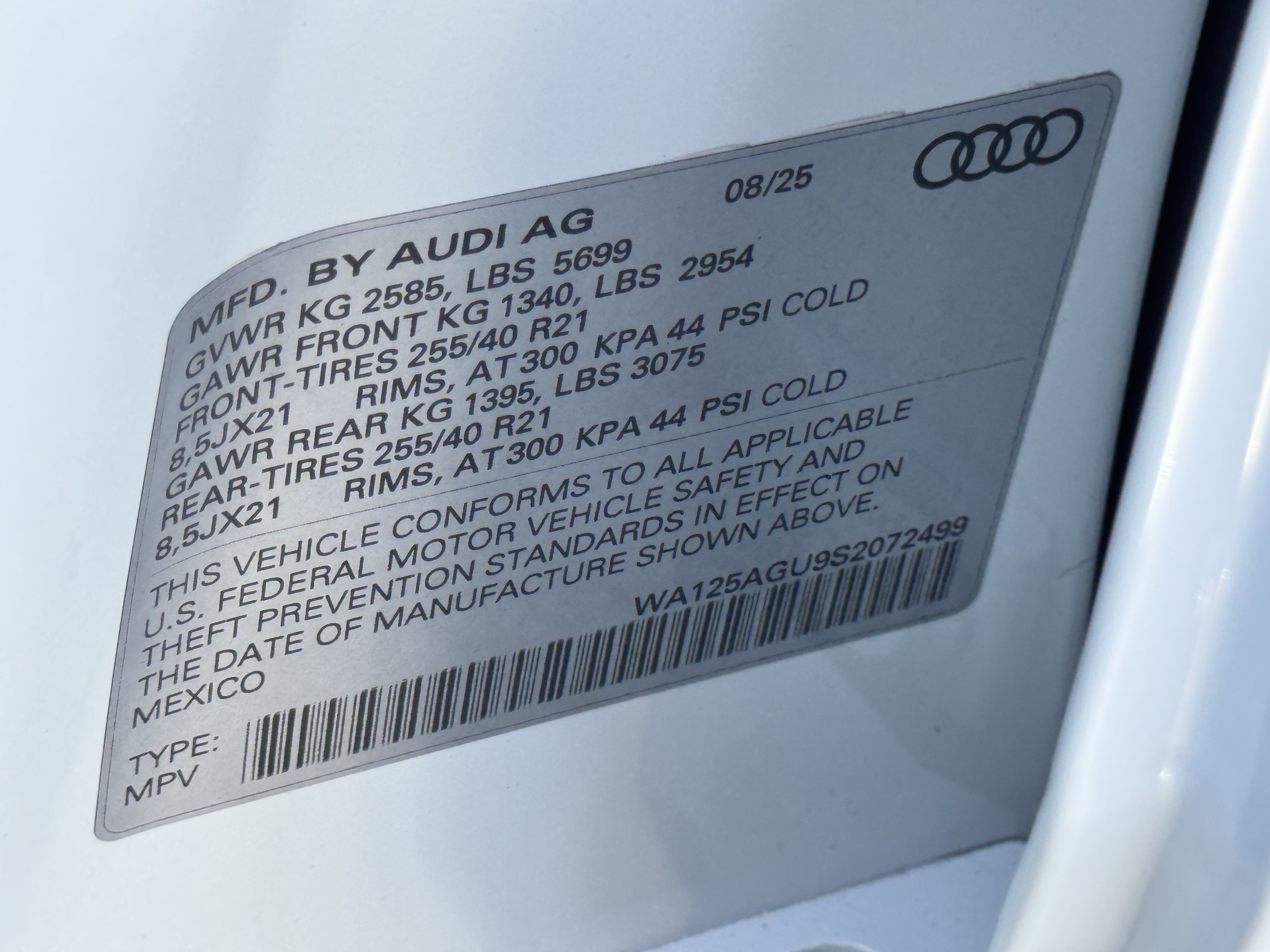 Used 2025 Audi SQ5 Premium Plus w/ Premium Plus Package AWD/4WD image 39