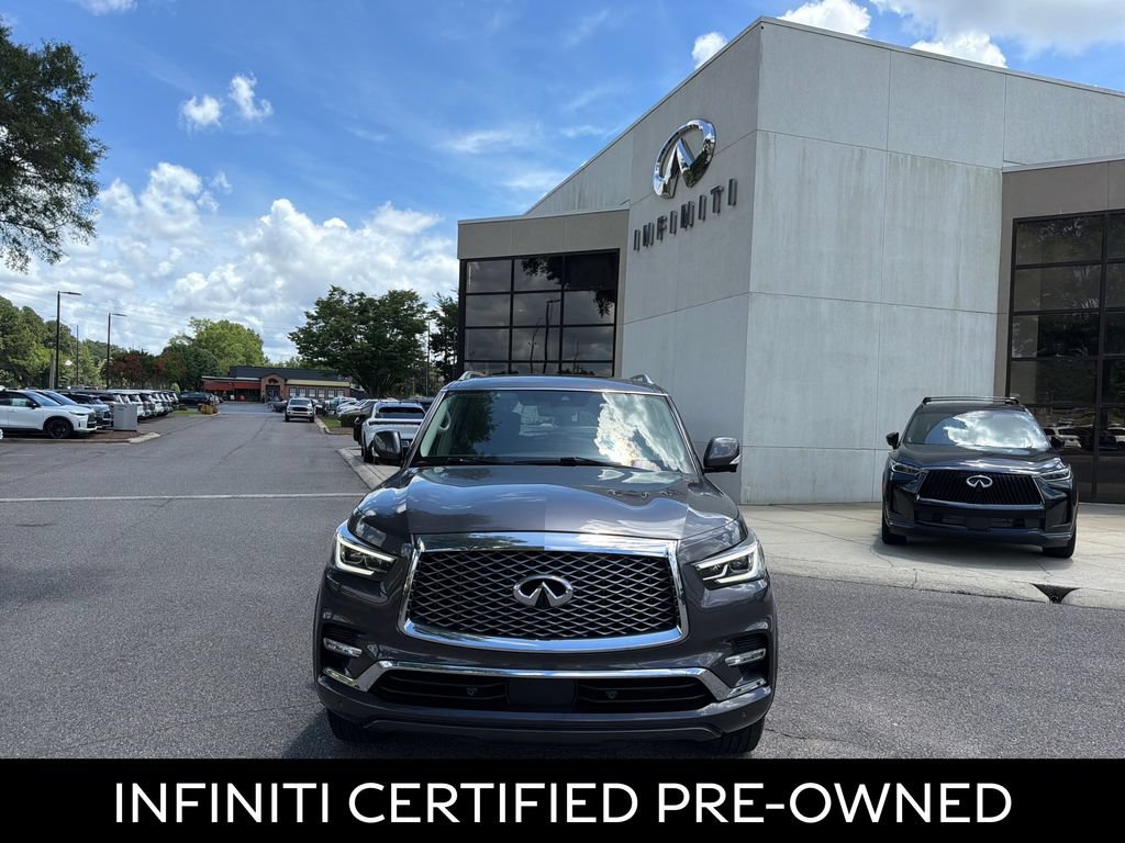 Certified 2023 INFINITI QX80 Luxe w/ All-Season Package AWD/4WD image 3