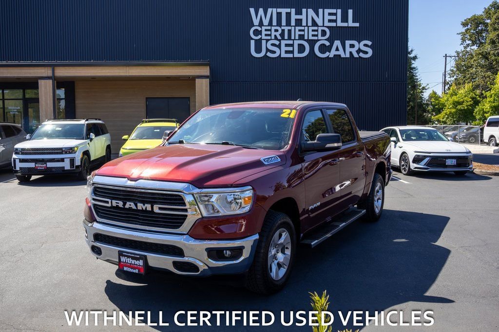 Used 2021 RAM 1500 Big Horn w/ Trailer Tow Group