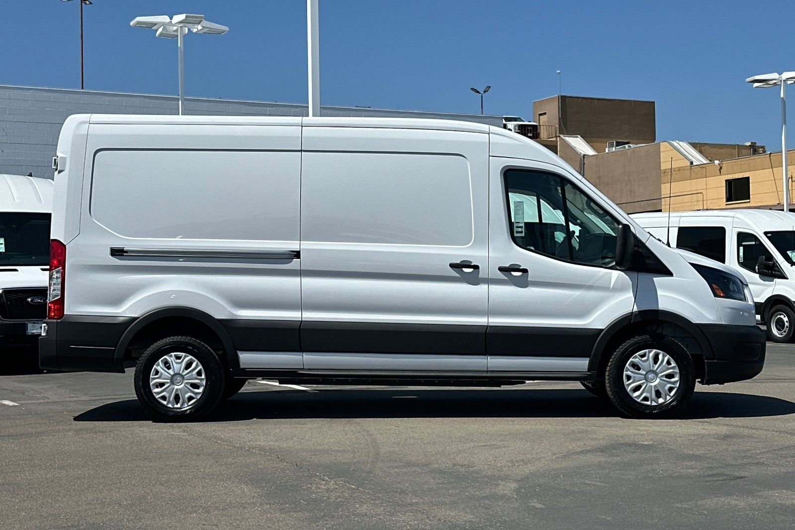 New 2025 Ford E-Transit 148 Medium Roof w/ Load Area Protection Package RWD image 2