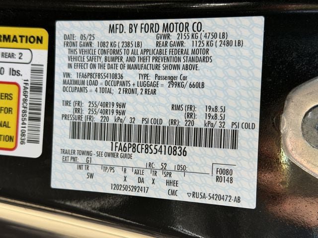 Used 2025 Ford Mustang GT Premium RWD image 26