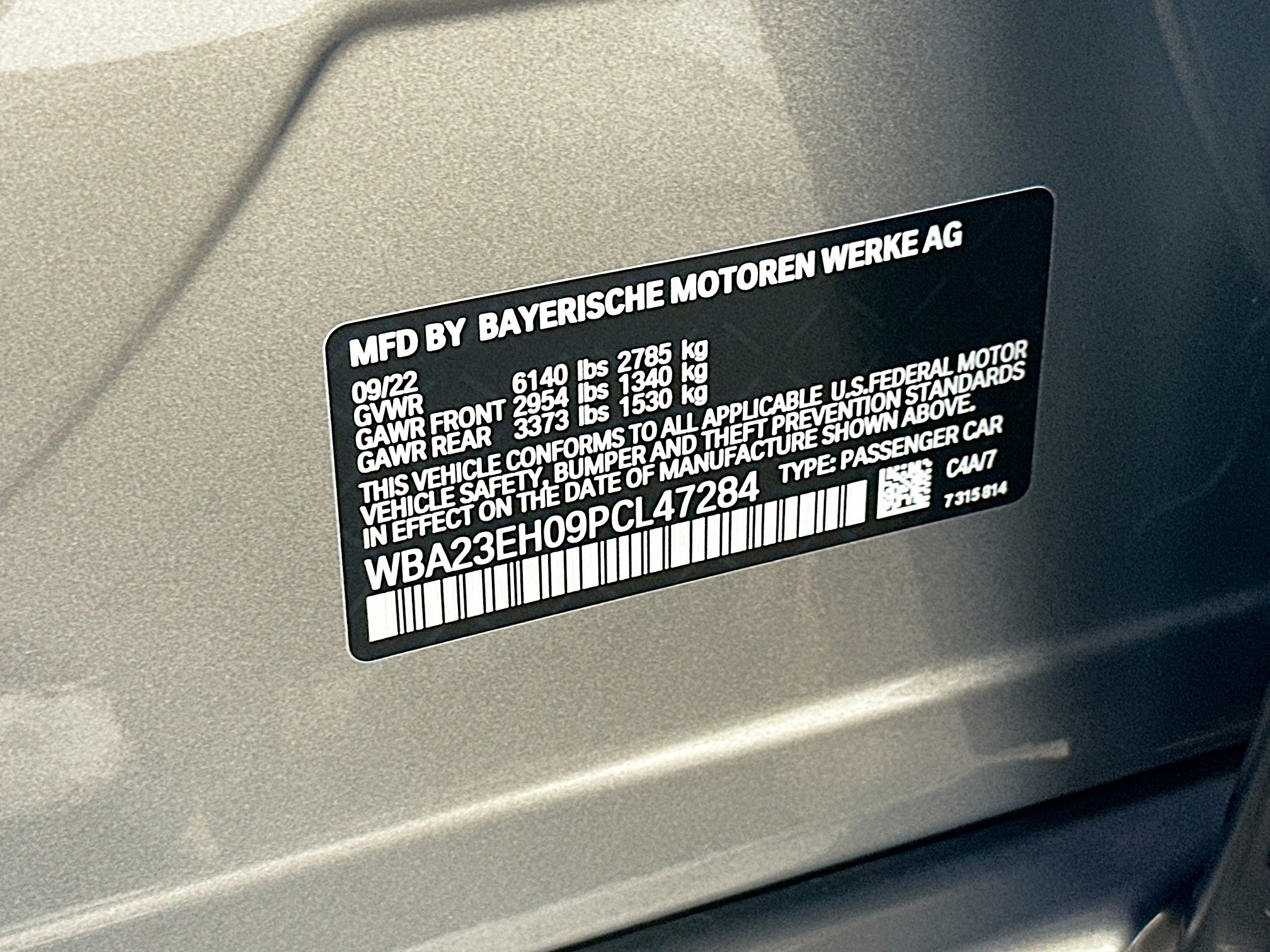 Certified 2023 BMW 740i w/ Parking Assistance Package RWD image 36