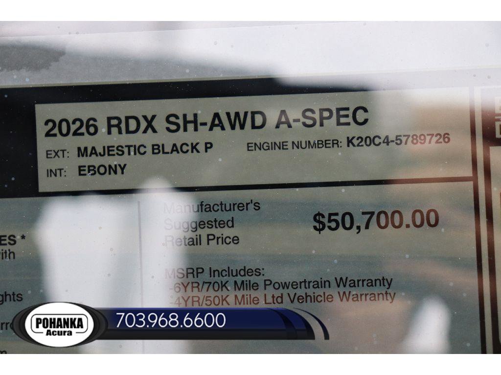 New 2026 Acura RDX A-Spec image 40