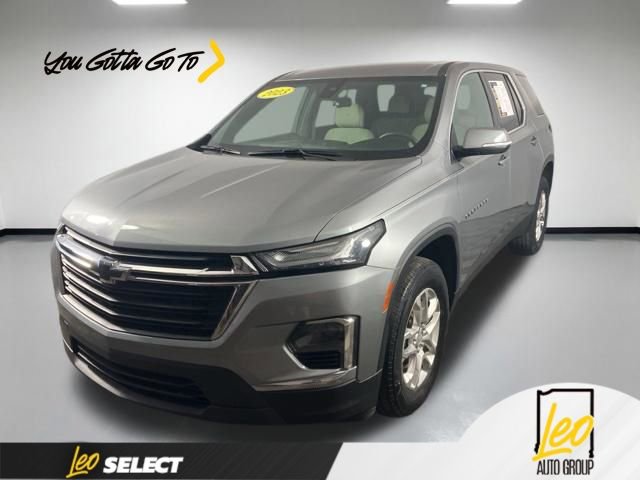 Used 2023 Chevrolet Traverse LS w/ Safety Package FWD image 1
