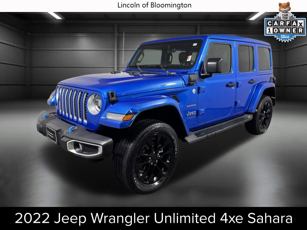 Used 2022 Jeep Wrangler Unlimited Sahara w/ Cold Weather Group image 1