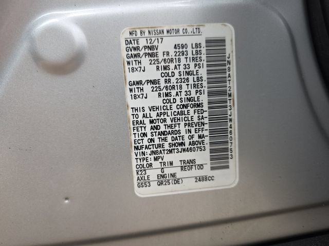 Used 2018 Nissan Rogue SL FWD image 32