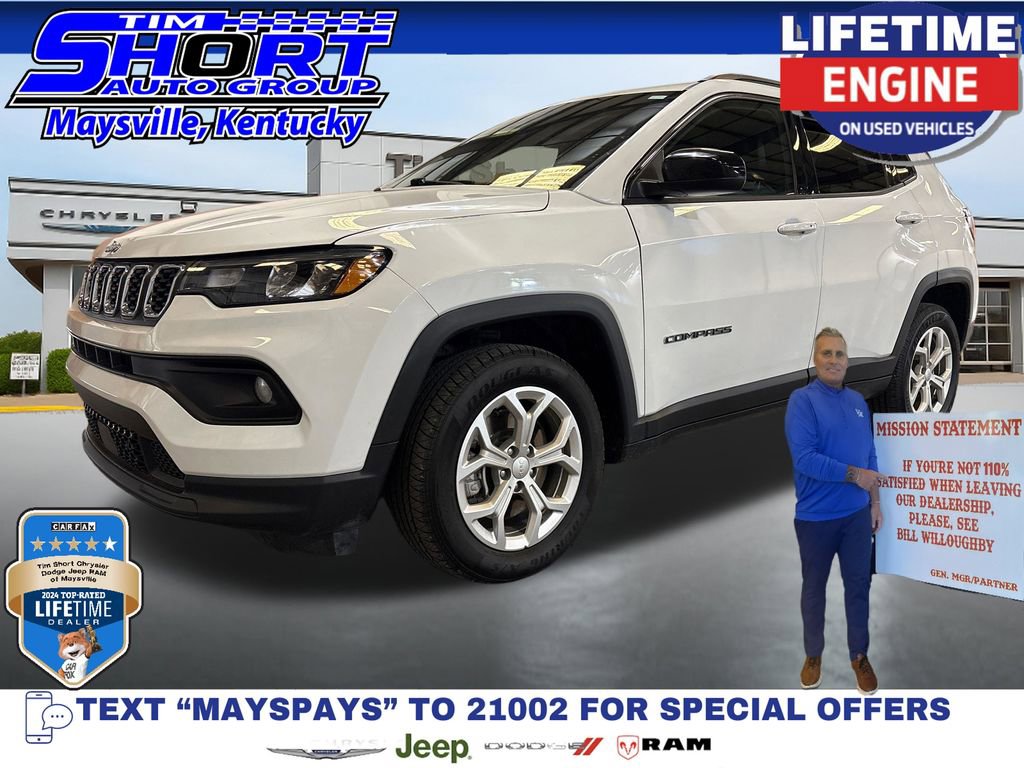 Used 2024 Jeep Compass Latitude w/ Convenience Group