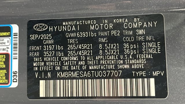 Used 2026 Hyundai Palisade Calligraphy AWD/4WD image 30