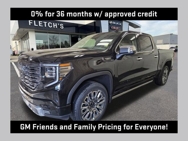 New 2026 GMC Sierra 1500 Denali Ultimate w/ LPO, Black Badging Package