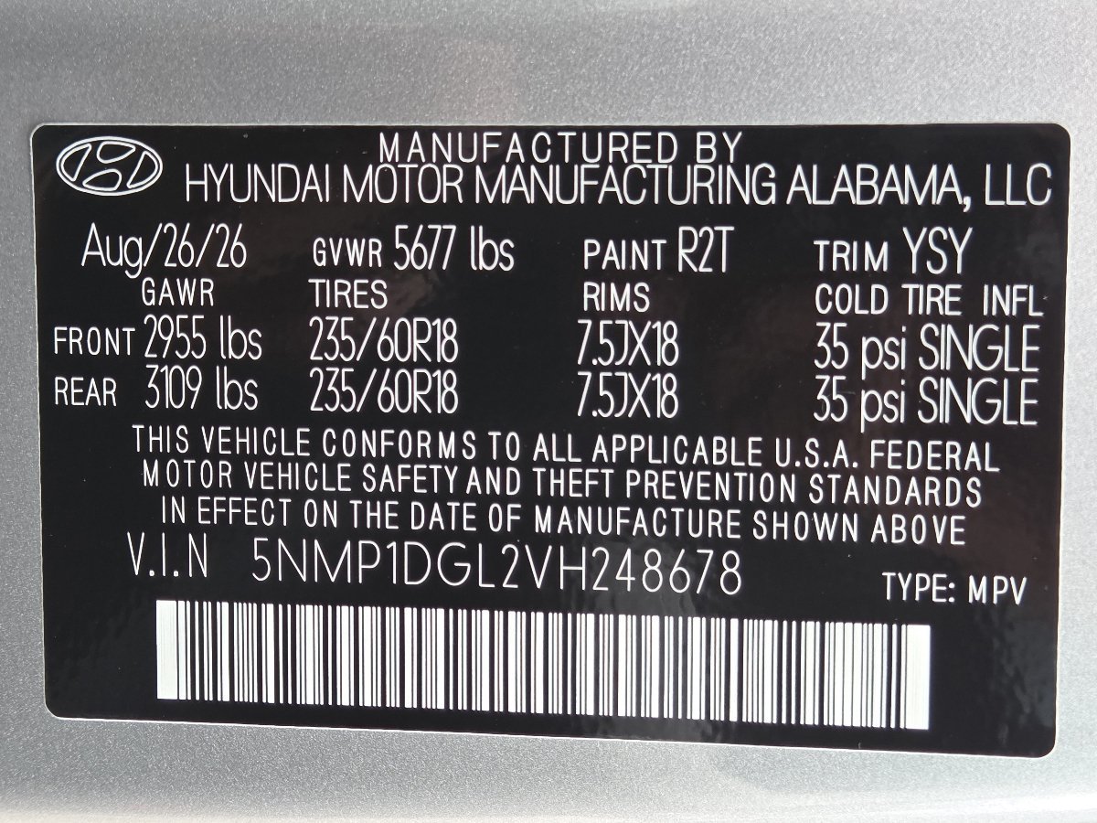 New 2027 Hyundai Santa Fe SE AWD/4WD image 37