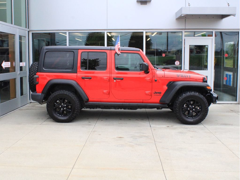 Certified 2021 Jeep Wrangler Unlimited Sport AWD/4WD image 4