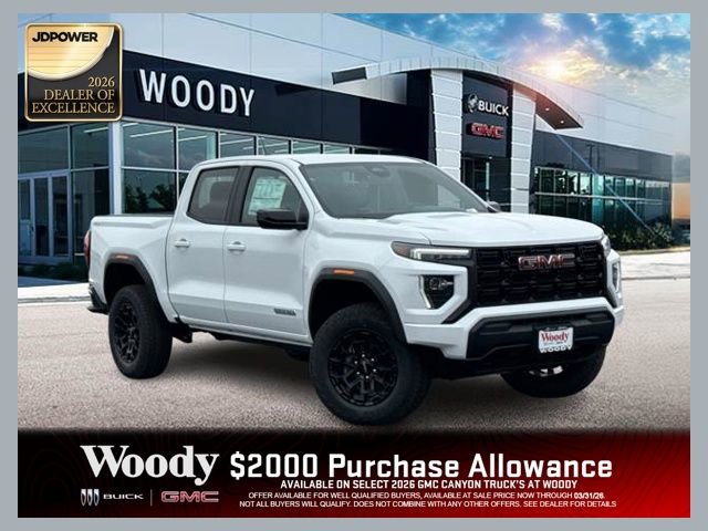 New 2026 GMC Canyon Elevation