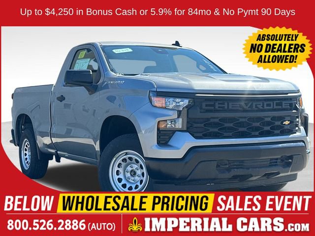 New 2026 Chevrolet Silverado 1500 W/T AWD/4WD image 1