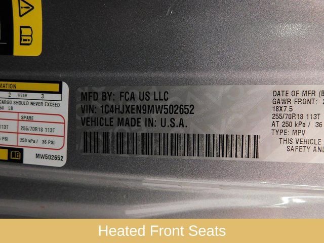 Used 2021 Jeep Wrangler Unlimited Sahara image 38