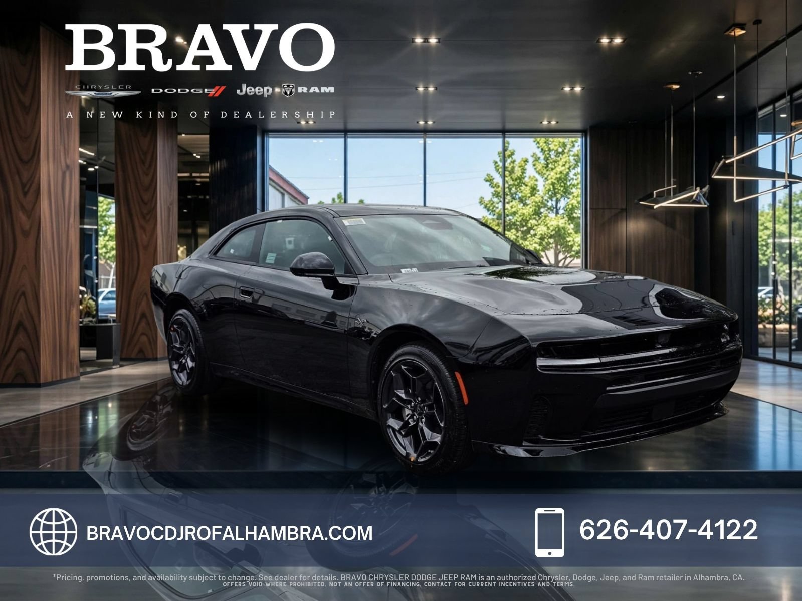 New 2026 Dodge Charger R/T w/ Blacktop Package AWD/4WD image 1