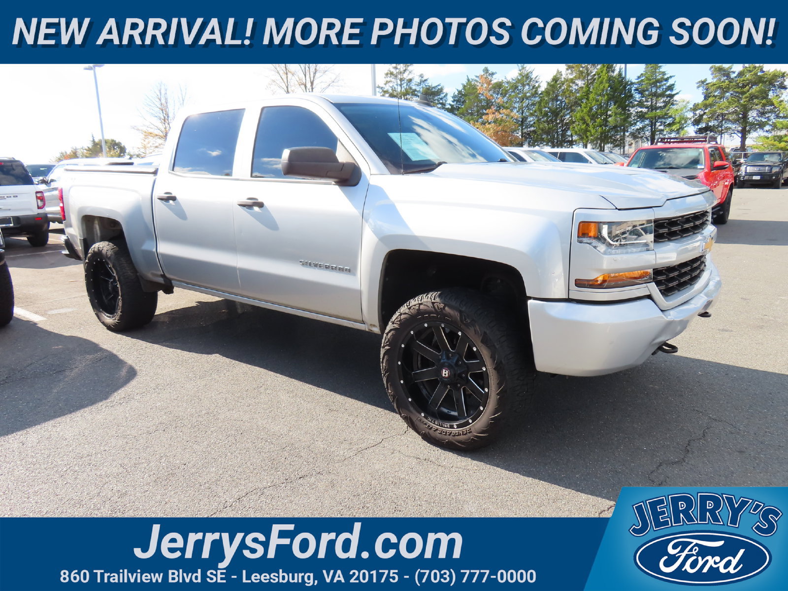 Used 2018 Chevrolet Silverado 1500 Custom w/ Custom Value Package