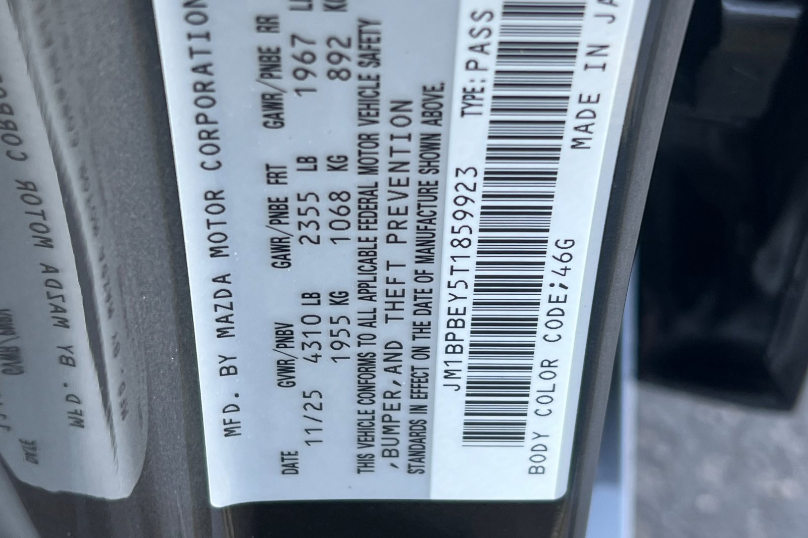 New 2026 MAZDA MAZDA3 2.5 Turbo Premium Plus image 21