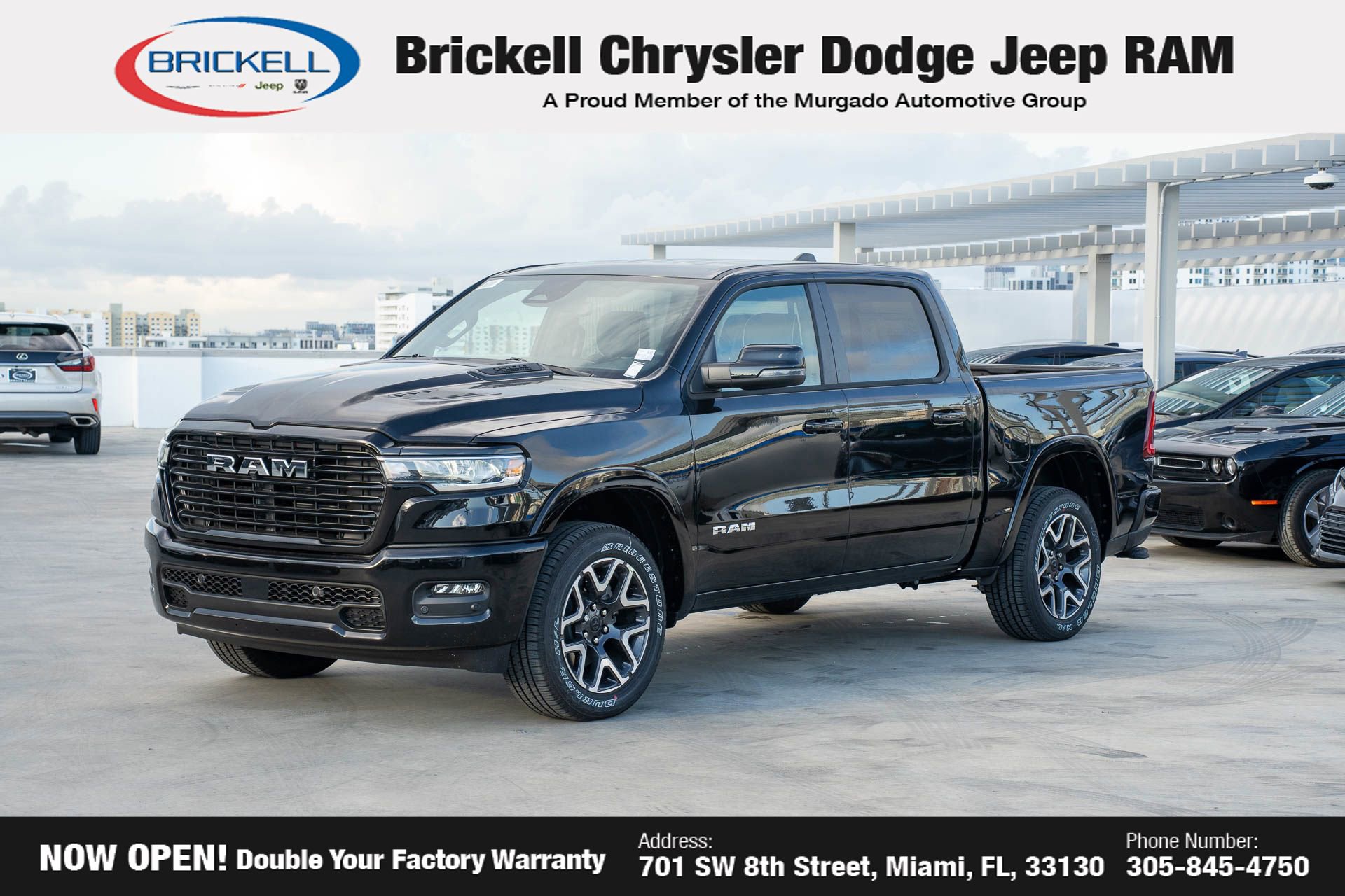 New 2026 RAM 1500 Laramie w/ Sport Appearance Package image 1