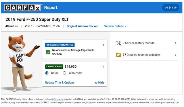 Used 2019 Ford F250 XLT image 5