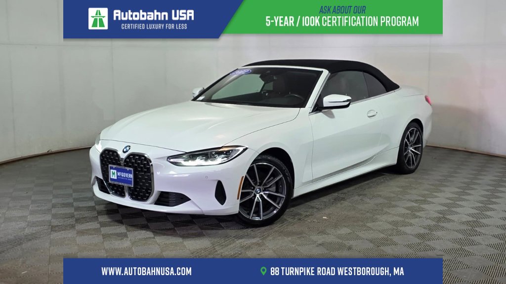 Used 2022 BMW 430i xDrive Convertible w/ Premium Package image 1