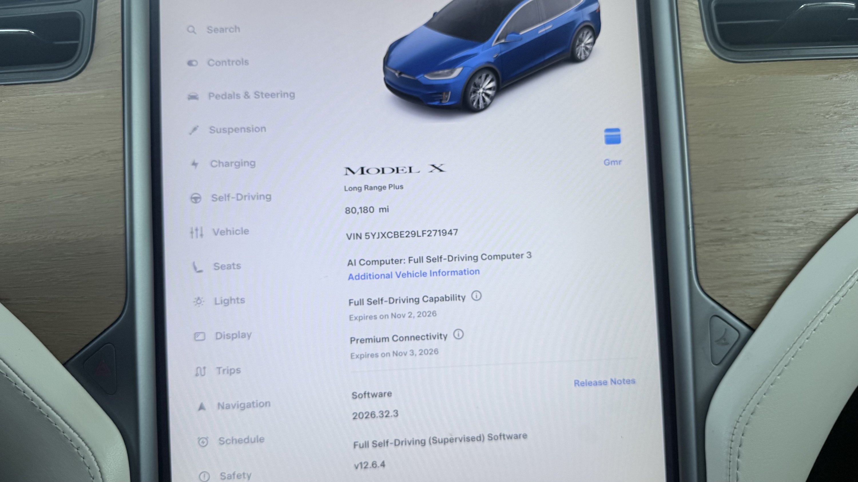 Used 2020 Tesla Model X Long Range AWD/4WD image 5