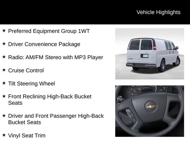 New 2026 Chevrolet Express 2500 w/ Driver Convenience Package RWD image 3