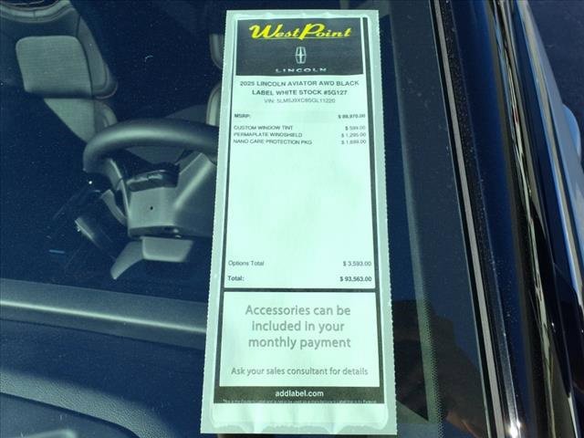 New 2025 Lincoln Aviator Black Label image 5